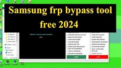 New Samsung frp tool 2024 Samsung frp bypass adb enable fail