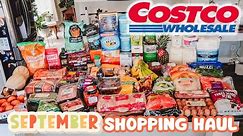 Costco Shopping Haul | September Costco Cart and Prices!