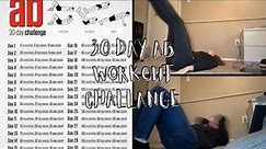 30 Day Ab Challenge!