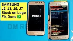 SAMSUNG GALAXY J2, J3, J5, J7 Stuck ON logo Samsung Screen Fix - DM REPAIR TECH