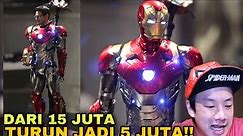 UNBOXING DAN REVIEW HOTTOYS IRONMAN MARK 47 REISSUE VERSION!!!
