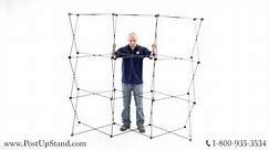 How To Assemble A Straight Trade Show Booth Display