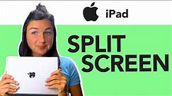 iPad: How to Split Screen on iPad - Close or End Split View on iPad