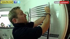 How To Install A Heated Towel Rail - Step by Step Guide by Trade Radiators