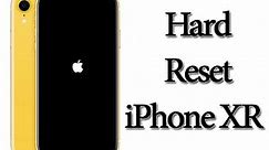 How to Hard Reset iPhone XR - A Simple Guide