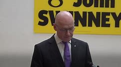 Swinney confirms bid to run for SNP leadership and become first minister
