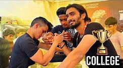 DEV BHOOMI COLLEGE DEHRADUN Arm Wrestling Competition [ Bodybuilder vs Everyone ]