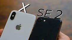 Iphone se 2 vs Iphone X