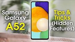Samsung A52 Tips and Tricks | Galaxy A52 Hidden Features | H2TechVideos