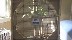 From the Archives: General Electric 20" 3-Speed Electrically Reversible Window Box Fan