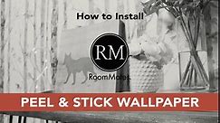 RoomMates RMK11800WP Pink Disney Princess Royal Floral Peel and Stick Wallpaper
