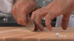 How to Hold a Knife - Properly Using a Chef's Knife