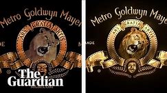 Spot the difference: MGM replaces roaring lion with CGI double