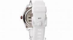 Quiksilver Men's QS/1021WTWT THE YOUNG GUN White Silicone Strap Watch