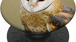 Barn Owl Pop Socket PopSockets PopGrip: Swappable Grip for Phones & Tablets