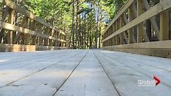 CFB Gagetown helps add to new bridge to Rockwood Park trail system