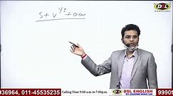 Time & Tense | Class 2 | English Foundation Live Class by Dharmendra Sir (Offline/ Online)