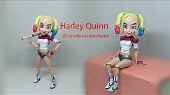Harley Quinn articulated action figure Chibi version