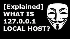 [Explained]What is 127.0.0.1 Local host | How to enable it