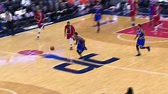 NBA - Derrick Rose with the fast break dunk for the New...