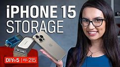 External Storage for iPhone 15 – DIY in 5 Ep 215