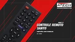 Controle Remoto Sanyo VC-8173 / VC8173 (780500)