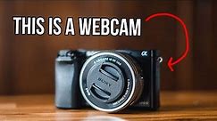 Using your Sony a6000 as a Webcam (for Streaming/Zoom/etc)