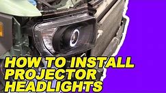How To Install Projector Beam Headlights