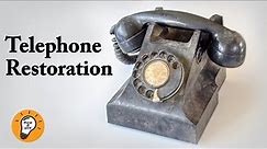 Australian Made Bakelite Telephone Restoration: A Step-by-step Guide #vintage