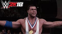 WWE 2K18 - Kurt Angle (Entrance, Signature, Finisher)