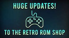 Nintendo Switch Retro Rom Shop Exciting New Features(Old Video No Longer Working)