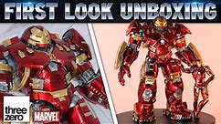 ThreeZero Hulkbuster DLX Iron Man Mark 44 Avengers Age of Ultron Figure Unboxing | First Look
