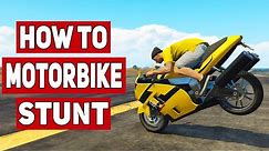 GTA 5 All BIKE TRICKS Tutorial! (GTA V How To Motorbike Stunt)