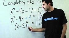 Algebra - Completing the square
