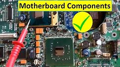 Laptop motherboard components names & functions explained
