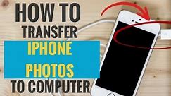 How to Transfer iPhone Photos to PC (Using USB Cable)