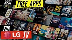 Best Free Apps for LG Smart TV