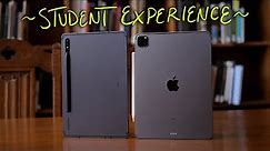 iPad Pro vs Galaxy Tab S8 - Student Review!