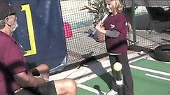 Fastpitch Softball: 6 Year-Old Learning How to Hit