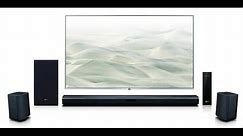 Unboxing LG 4.1 Channel 420W Sound bar surround system (Wireless)