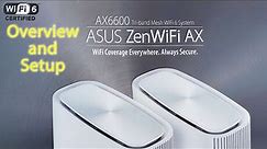ASUS ZenWiFi AX6600 Tri-Band Mesh WiFi 6 System Setup & Overview
