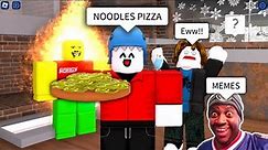 ROBLOX Work at a Pizza Place FUNNY MOMENTS (Memes)