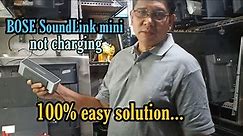 BOSE Soundlink mini, not charging... how to repair?