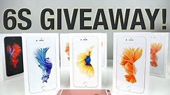 iPhone 6S Giveaway! Rose Gold, Silver & Gold
