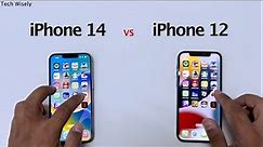 iPhone 14 vs iPhone 12 - SPEED TEST