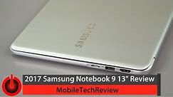 2017 Samsung Notebook 9 Review - World's Lightest 13" Ultrabook
