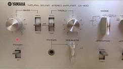 Yamaha Ca-800 Natural Sound Integrated Hi-fi Beautiful Vintage Amplifier