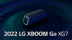 LG XBOOM Go : 2022 LG XBOOM XG7_Sound Boost I LG