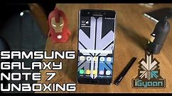 Samsung Galaxy Note 7 Black Onyx Dual Sim (Duos) Unboxing and Hands On - iGyaan