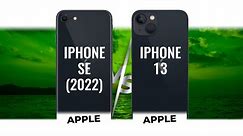 Apple Iphone Se (2022) vs Apple Iphone 13